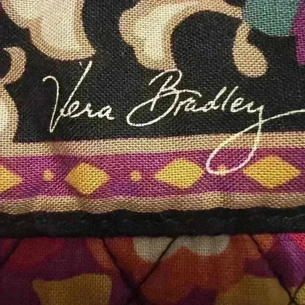 Vera Bradley Suzani Tote Bag.  Previously Owned in Excellent Condition. - Picture 4 of 6